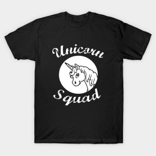 Unicorn Squad Funny Ladies Team Bridesmaids Dance T Shirts T-Shirt